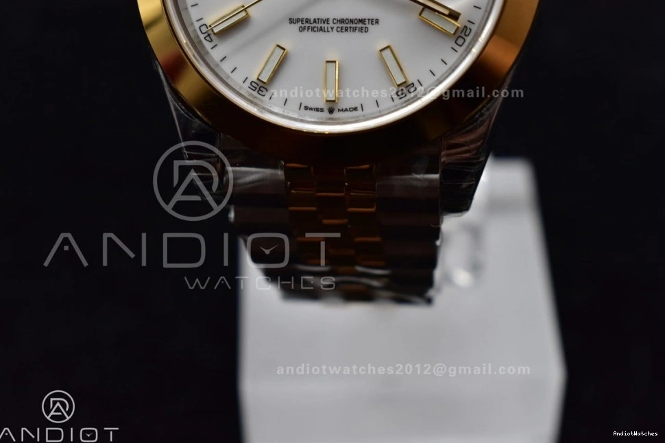 VSF On 404 Steel 41 Dial Bracelet 904L Yellow 1:1 Gold Best DateJust SS VS Jubilee YG Edition 126331 Popular 0225